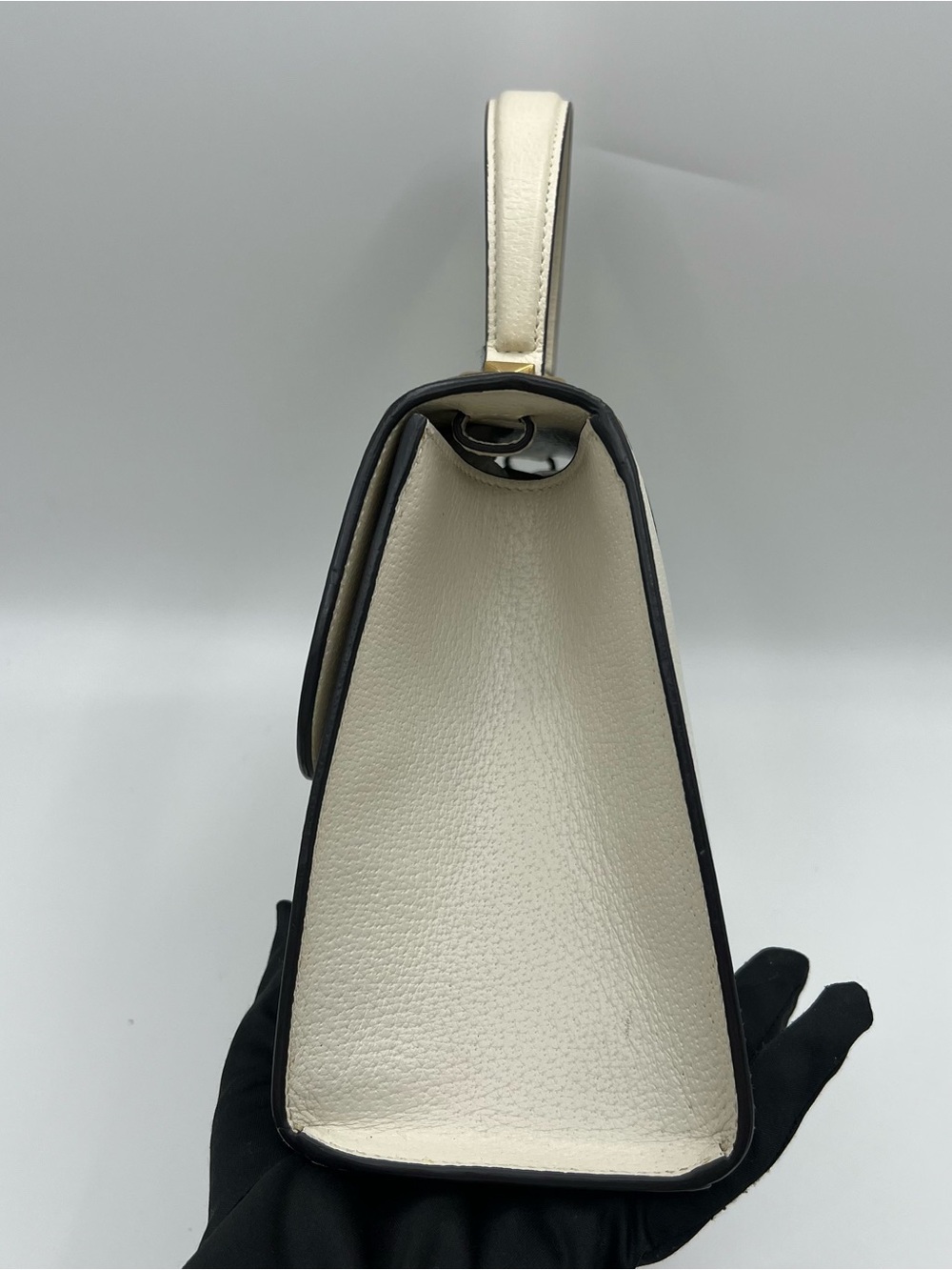 Gucci Osiride Top-handle Crossbody in beige Python&calfskin&canvas gold hardware - Picture 6 of 16